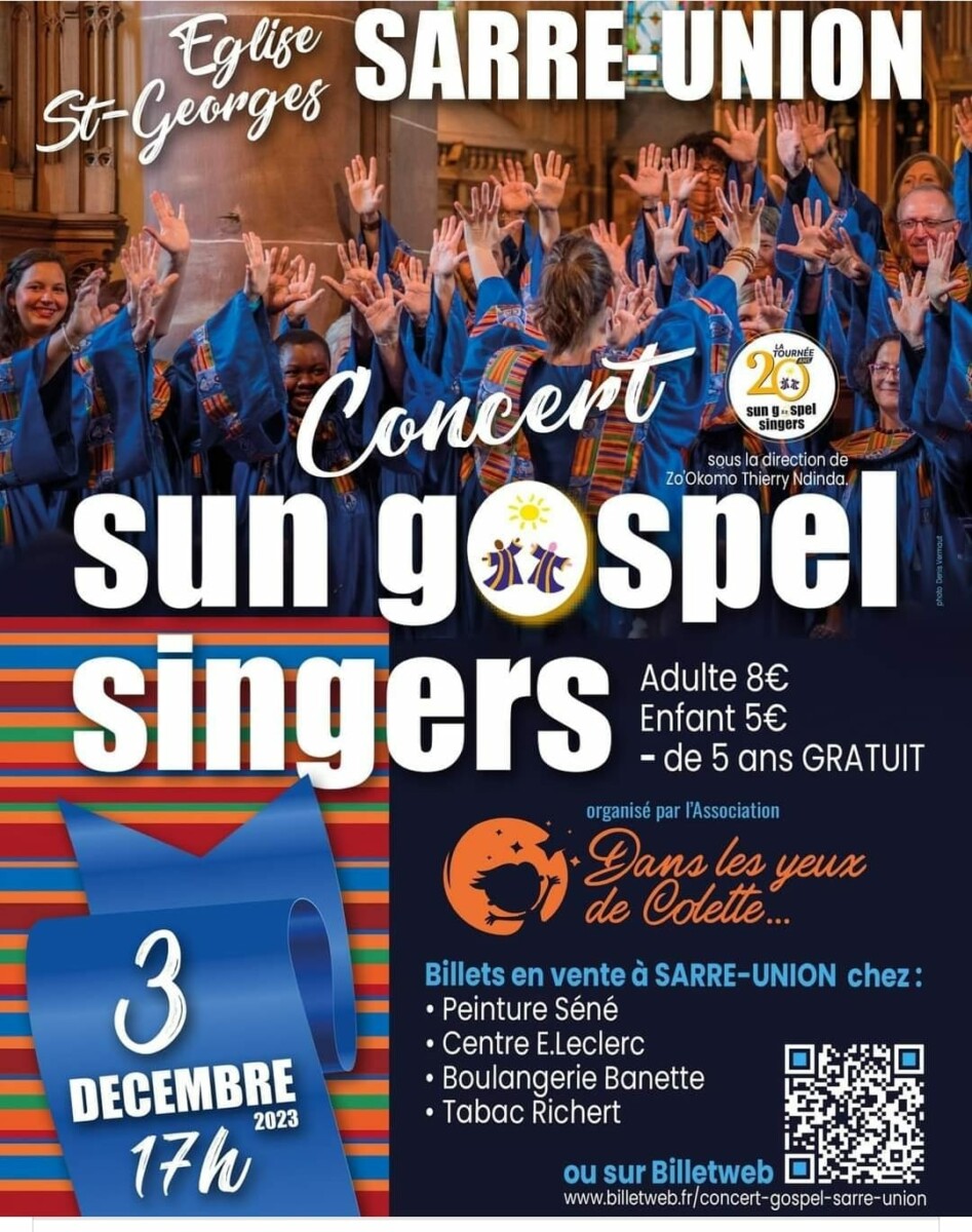 Sun Gospel Singers - Tournée des 20 ans
